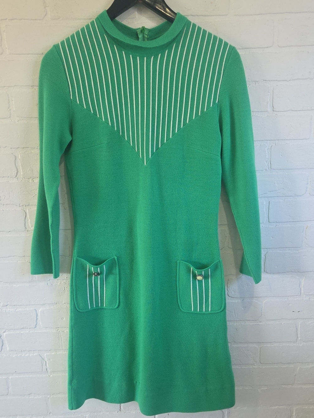 Vintage 60's Italian Knit Mini Dress